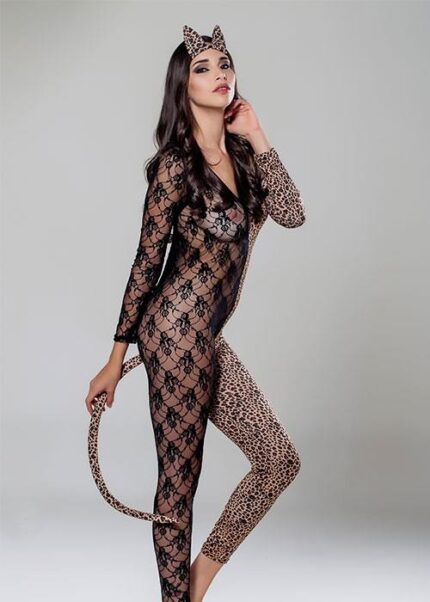 MOONLİGHT 9024 LEOPAR CATSUIT