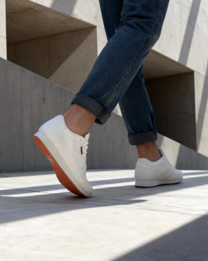 Knack Günlük Ayakkabı 002 Tırtıklı Beyaz